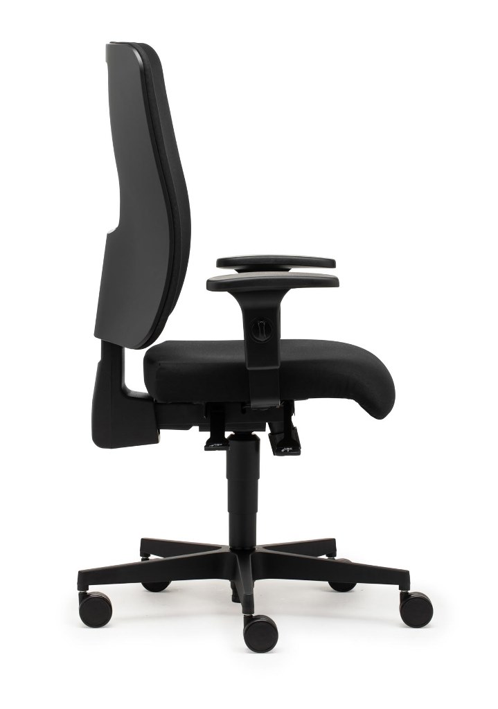 Bürostuhl schwarz mit extra bequemen Sitz